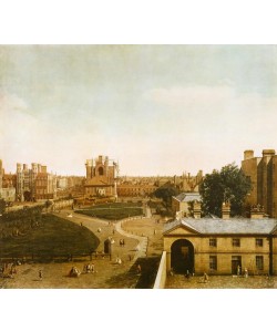 Giovanni Antonio Canaletto, Whitehall und Privy Garden von Richmond House aus