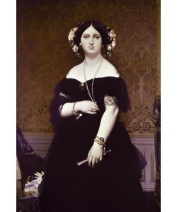 JEAN-AUGUSTE-DOMINIQUE INGRES, Madame Moitessier