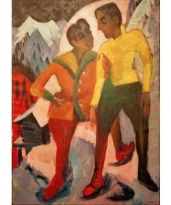 Ernst Ludwig Kirchner, Zwei Brüder Mardersteig
