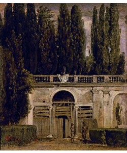 Diego Rodriguez de Silva y Velasquez, Garten der Villa Medici in Rom