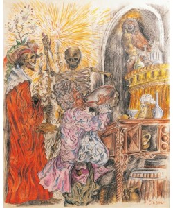 James Ensor, Der letzte Tropfen