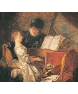 Jean-Honoré Fragonard, The Music Lesson