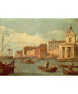 Giovanni Antonio Canaletto, The Custom Point and the Giudecca Canal, Venice
