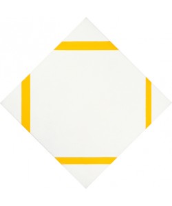 Piet Mondrian, Lozenge Composition with Four Yellow Lines