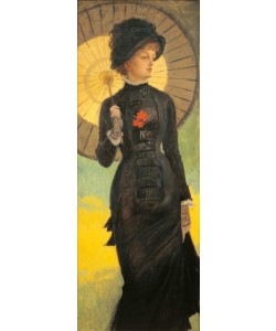 James Tissot (Jacques-Joseph), Woman with a Parasol