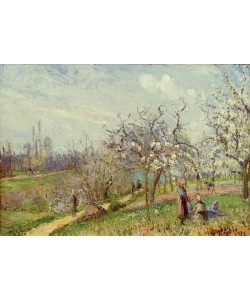 Camille Pissarro, Blühender Obstgarten
