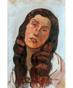 Ferdinand Hodler, Valentine Godé-Darel mit aufgelöstem Haar