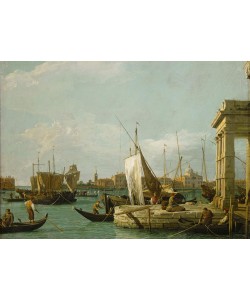 Giovanni Antonio Canaletto, Die Dogana in Venedig