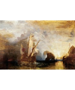 JOSEPH MALLORD WILLIAM TURNER, Ulysses deriding Polyphemus – Homer’s Odyssey