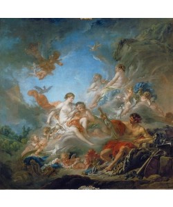 Francois Boucher, Venus in der Schmiede des Vulkan