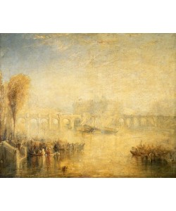 JOSEPH MALLORD WILLIAM TURNER, Ansicht des Pont Neuf in Paris
