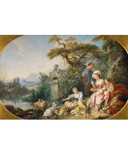 Francois Boucher, Les présents du berger ou Le nid