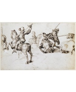 Albrecht Dürer, Fechtende Reiter