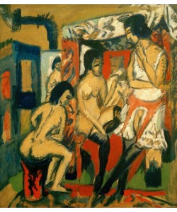 Ernst Ludwig Kirchner, Akte im Atelier