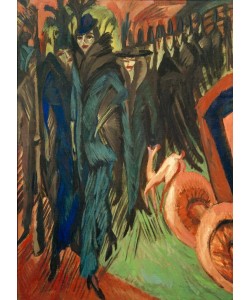 Ernst Ludwig Kirchner, Friedrichstraße, Berlin
