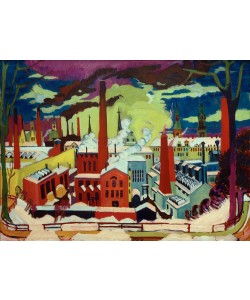 Ernst Ludwig Kirchner, Chemnitzer Fabriken
