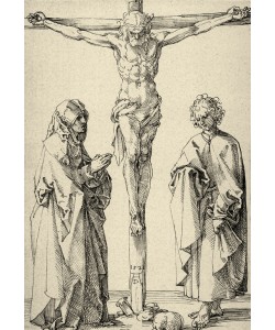 Albrecht Dürer, Christus am Kreuze mit Maria und Johannes