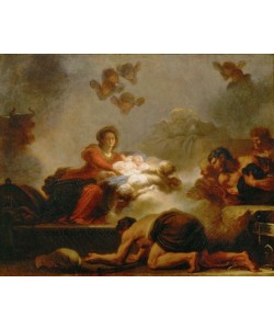 Jean-Honoré Fragonard, Die Anbetung der Hirten