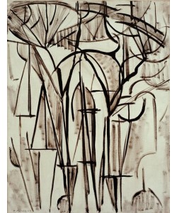 Piet Mondrian, Komposition Bäume I