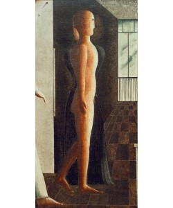 Oskar Schlemmer, Akt, Frau und Kommender