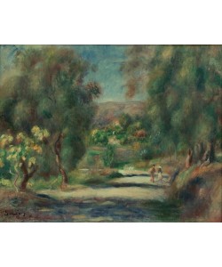 Pierre-Auguste Renoir, Paysage de Cagnes