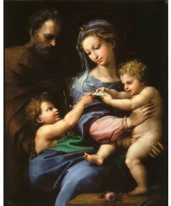 Raffael, Die Madonna mit der Rose