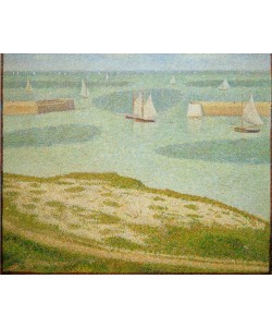 Georges Seurat, Port-en-Bessin, entrée de l’avant-port