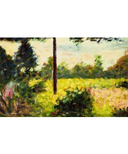 Georges Seurat, Wald bei Barbizon