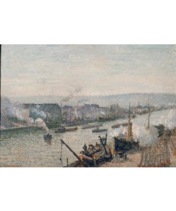 Camille Pissarro, Le Port de Rouen