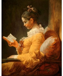 Jean-Honoré Fragonard, La liseuse