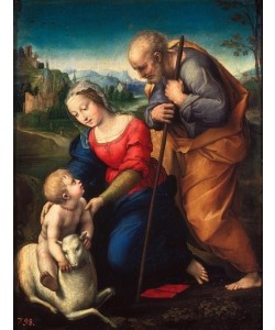 Raffael, Die Heilige Familie mit dem Lamm