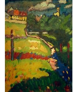 Wassily Kandinsky, Studie zu ‘Kirche in Murnau'