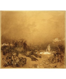 Alfons Mucha, Nach der Schlacht auf dem Berge Vítkov 