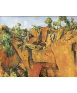 Paul Cézanne, La carrière de Bibémus (Der Steinbruch von Bibémus)