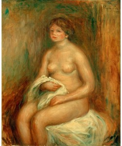 Pierre-Auguste Renoir, La femme à la draperie