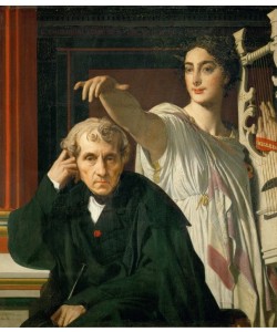 Jean-Auguste-Dominique Ingres, Cherubini und die Muse