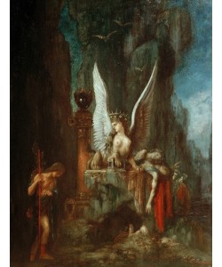 Gustave Moreau, Oedipe voyageur ou L’egalite devant la mort