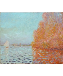 Claude Monet, Flußlandschaft, Herbst