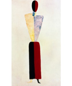 Kasimir Malewitsch, Das Mädchen. Figur auf Weiß