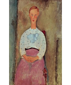 Amedeo Modigliani, Jeune fille au corsage a pois