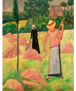 Pierre Bonnard, Frau mit Rechen