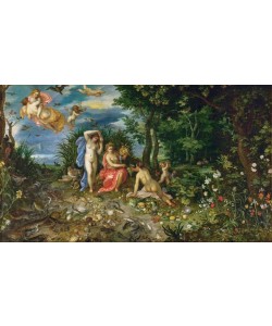 Jan Brueghel der Ältere, Ceres und die vier Elemente.