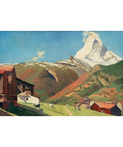 Felix Vallotton, Vue de Zermatt