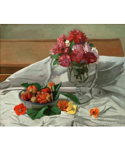 Felix Vallotton, Fleurs et fraises