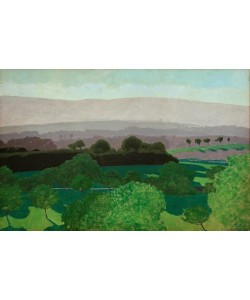 Felix Vallotton, Paysage vaudois, Romanel