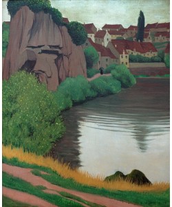 Felix Vallotton, Paysage a Semur