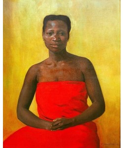 Felix Vallotton, Negresse assise de face
