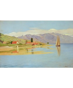 Felix Vallotton, Le port de Pully