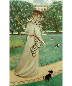 Felix Vallotton, Au Jardin du Luxembourg