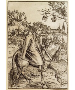 Lucas Cranach der Ältere, Sächsischer Prinz zu Pferd